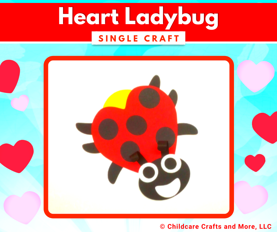 heart ladybug | Magnet