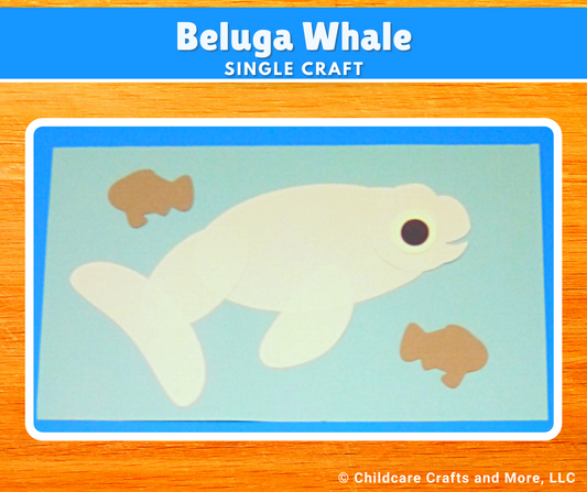 Beluga Whale Craft Kit