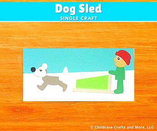 Dog Sled Craft Kit