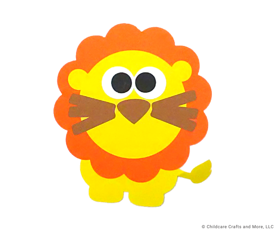 Lion Craft Kit – Childcare Crafts and More, LLC