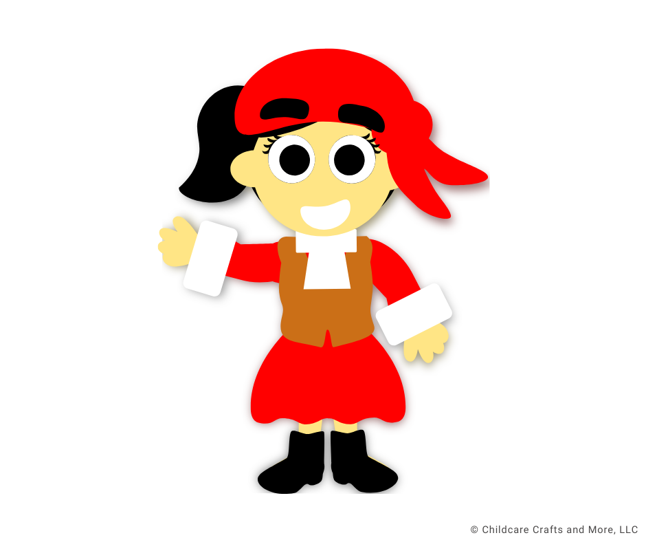 Lady Pirate Craft Kit